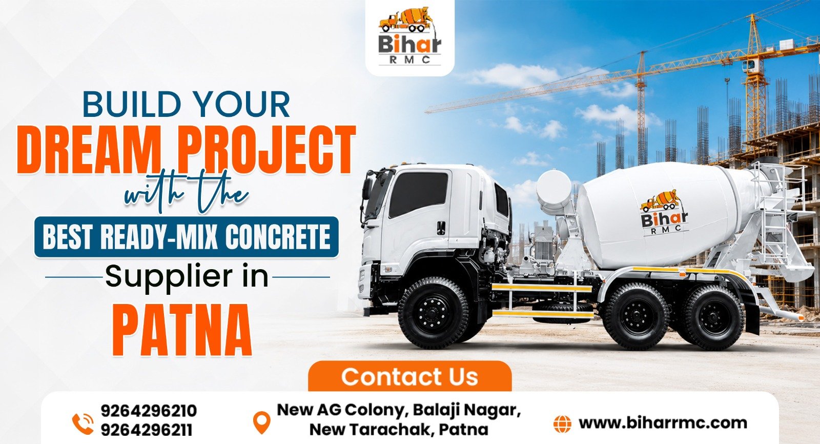 best ready-mix concrete supplier in Patna
